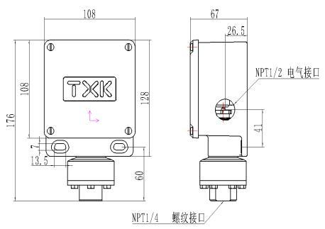 TXK双触点压力控制器